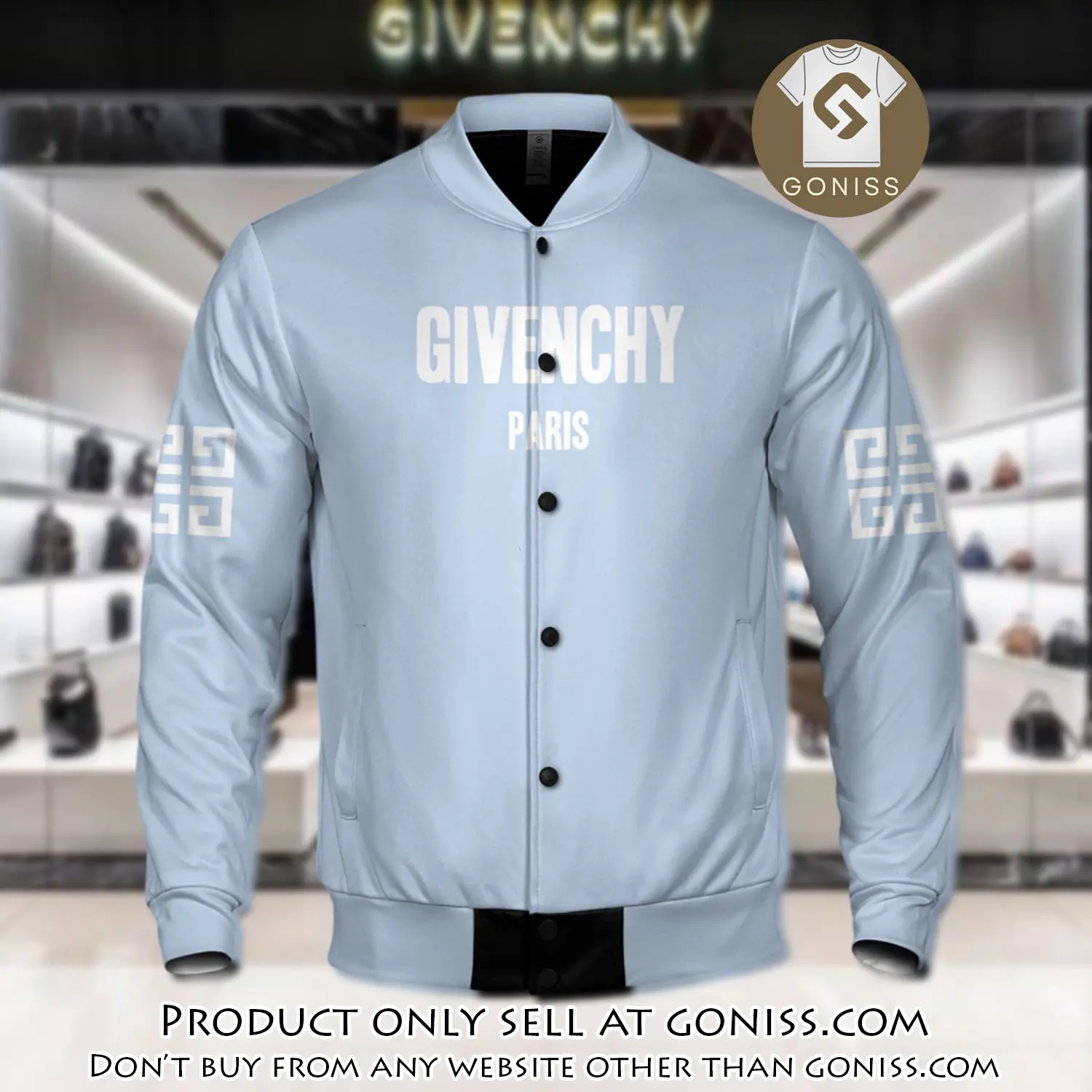 Luxury givenchy varsity premium baseball jacket bjv1055 gn0801873